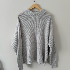 REITMANS | Grey Chunky Rainbow Speckled Knit Sweater